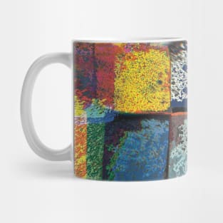 Fusion - Squares, abstract Painting Mug